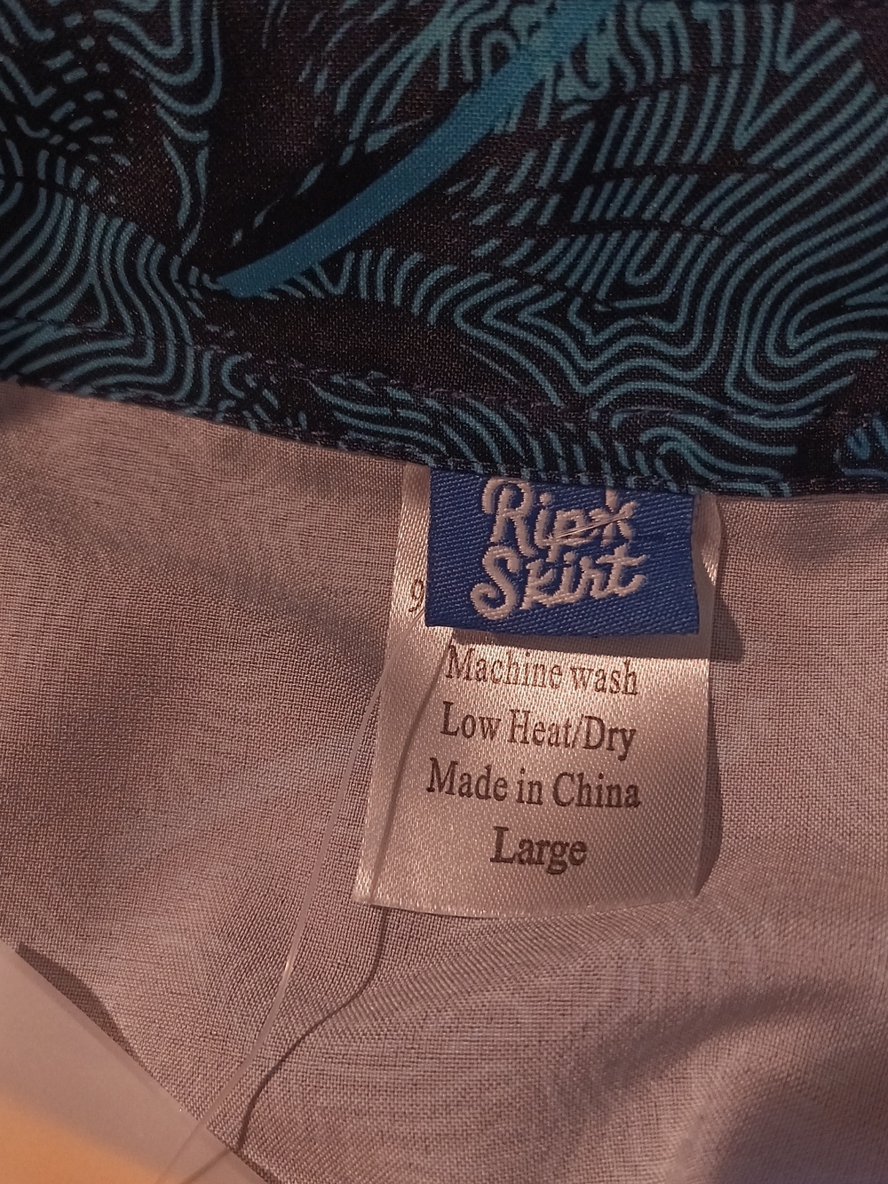 RipSkirt Length 2 Maui Moonlight Size L New - Picture 3 of 7